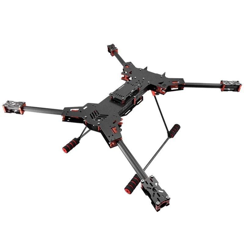 JMRRC H680 Carbon Fiber Folding FPV Quadcopter Aircraft Frame Kit with Ultra-light Landing Gear H4 Rack