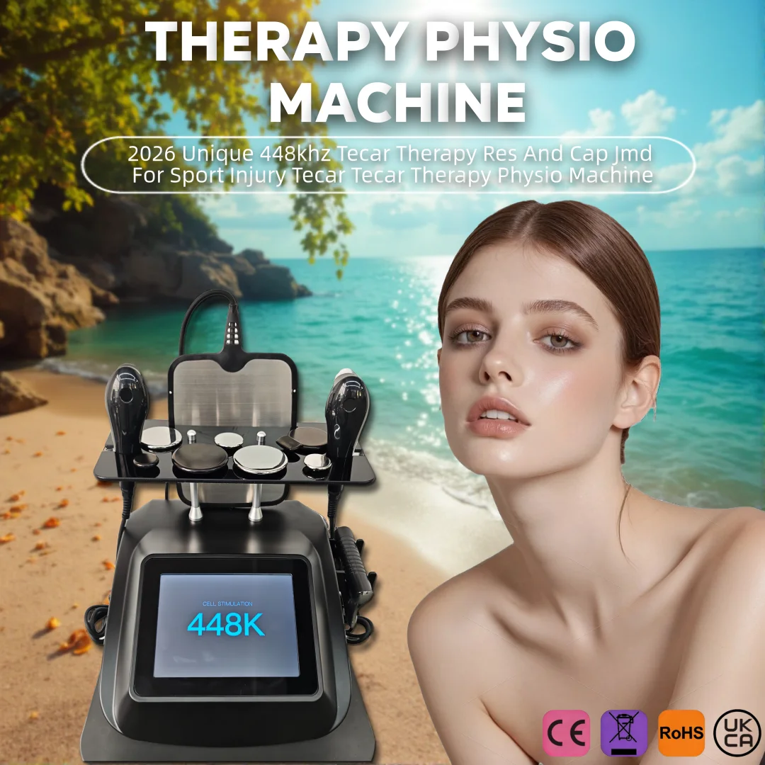 Featuring stable 448kHz monopolar RF technology, this professional-grade device delivers energy directly to the dermis to firm f