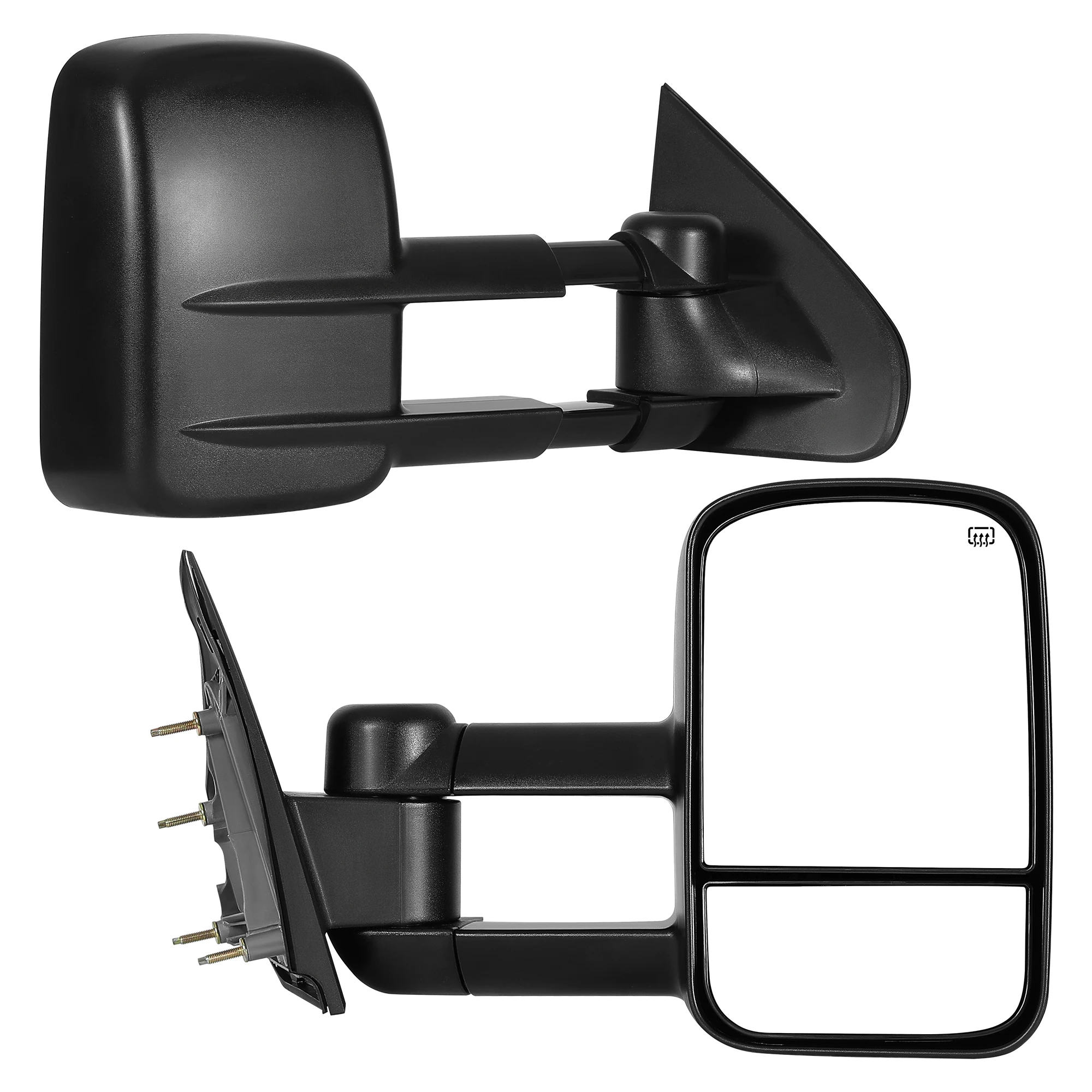 OEDRO  Tow Mirrors for 2014-2018 Chevy Silverado Sierra GMC 1500 Pair Power Heated