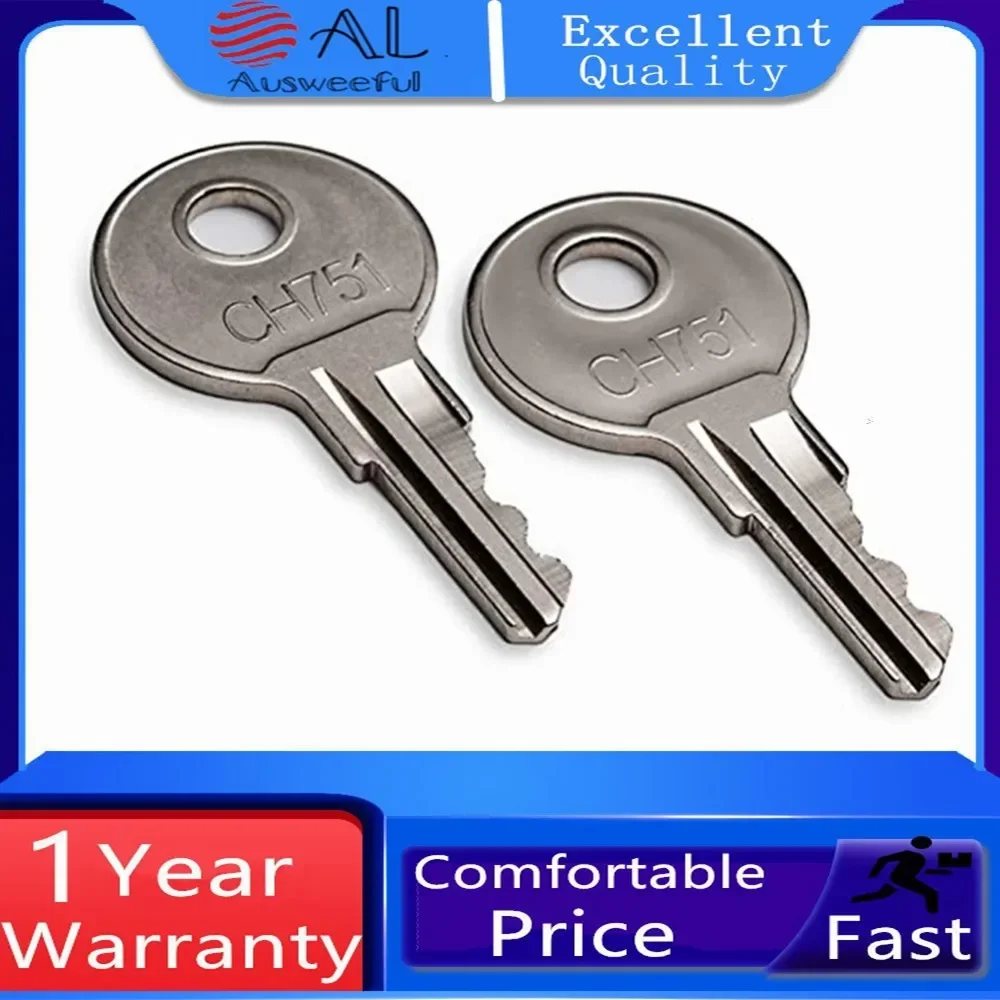 

Ключи для дверей контроллера CH751 751CH, совместимые с инструментальными ящиками для грузовых фургонов, кузовами пикапов, боковыми ящиками, кемперами, выдвижными дверями для автодомов