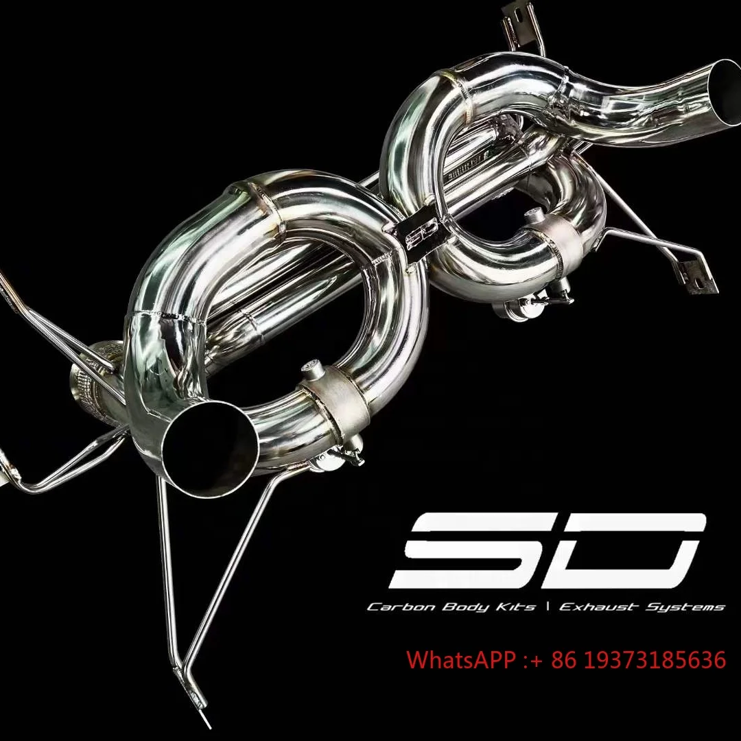 Perfect Upgrade Orginal SD Style Stainless Steel Titanium Alloy Exhaust for Lambor EVO