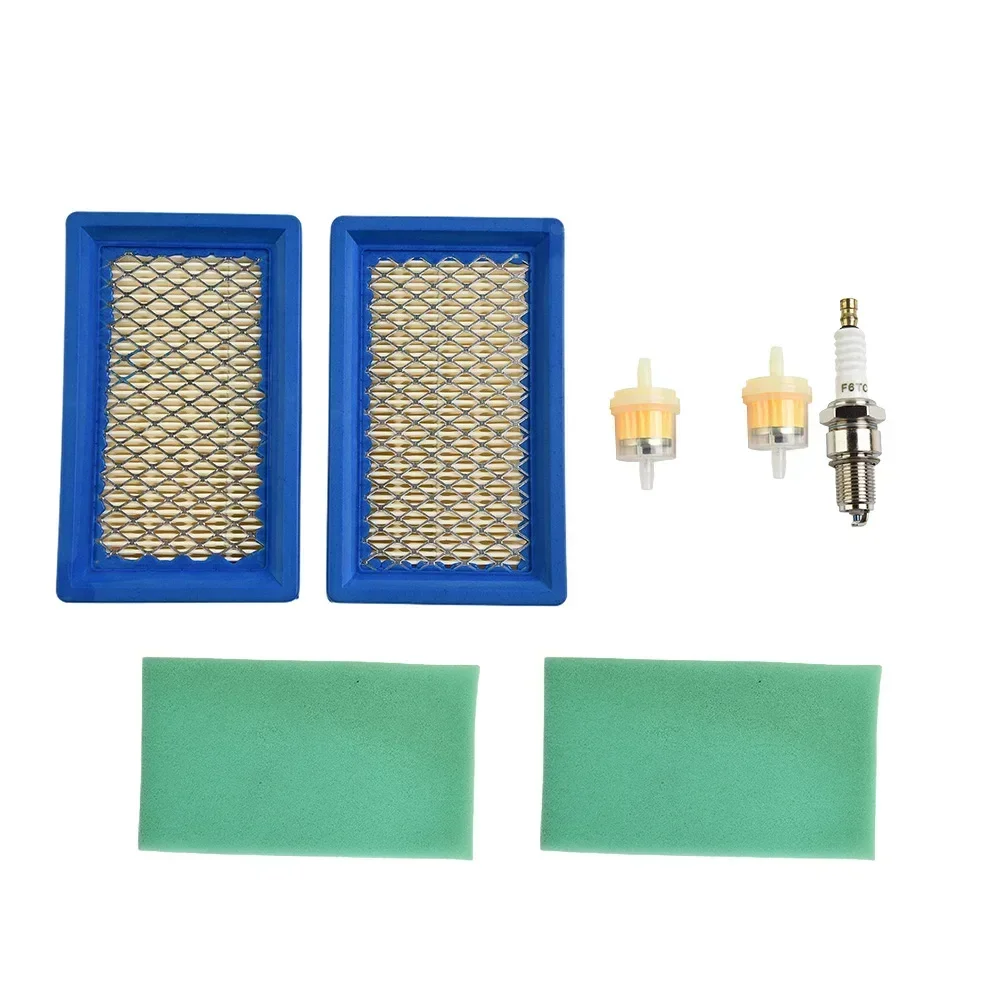 2set Air Filter For Honda GXV140 17211-ZG9-800 Side Mount Lawn Mower Pre Filter Fuel Filters Ignition Plug Spare Parts