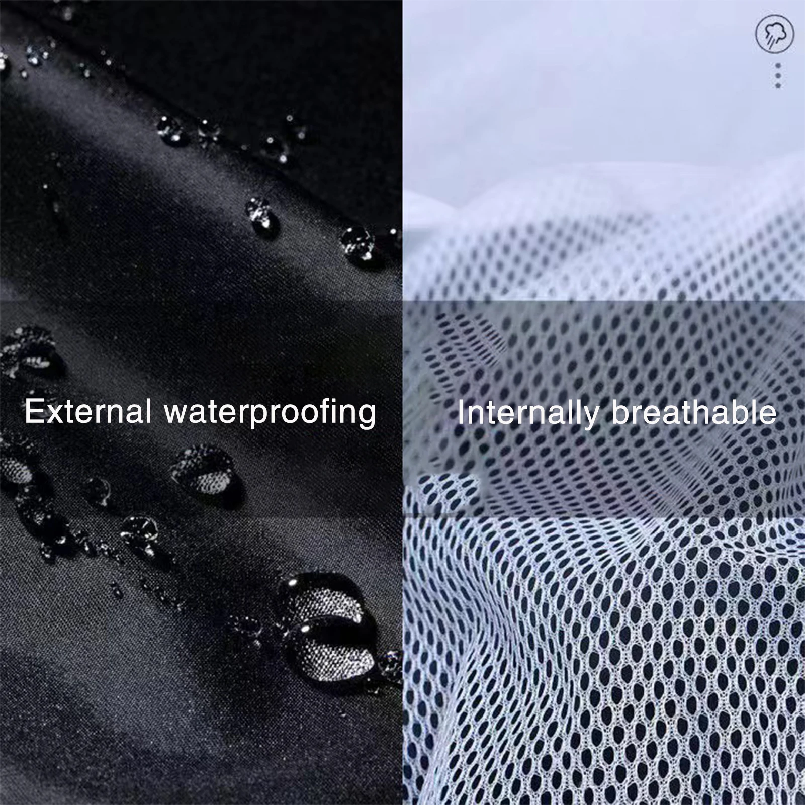 2 Piece Rain Suit Set Heavy Duty Waterproof Raincoat and Pants Reflective Gear for Motorcycle Delivery Riding Work Durable