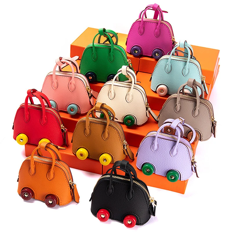 New Fashionable Mini Car Wheel Bag, Shell Bag Pendant, Headphone Bag, Keychain Bag, Bag Ornament, Coin Purse.