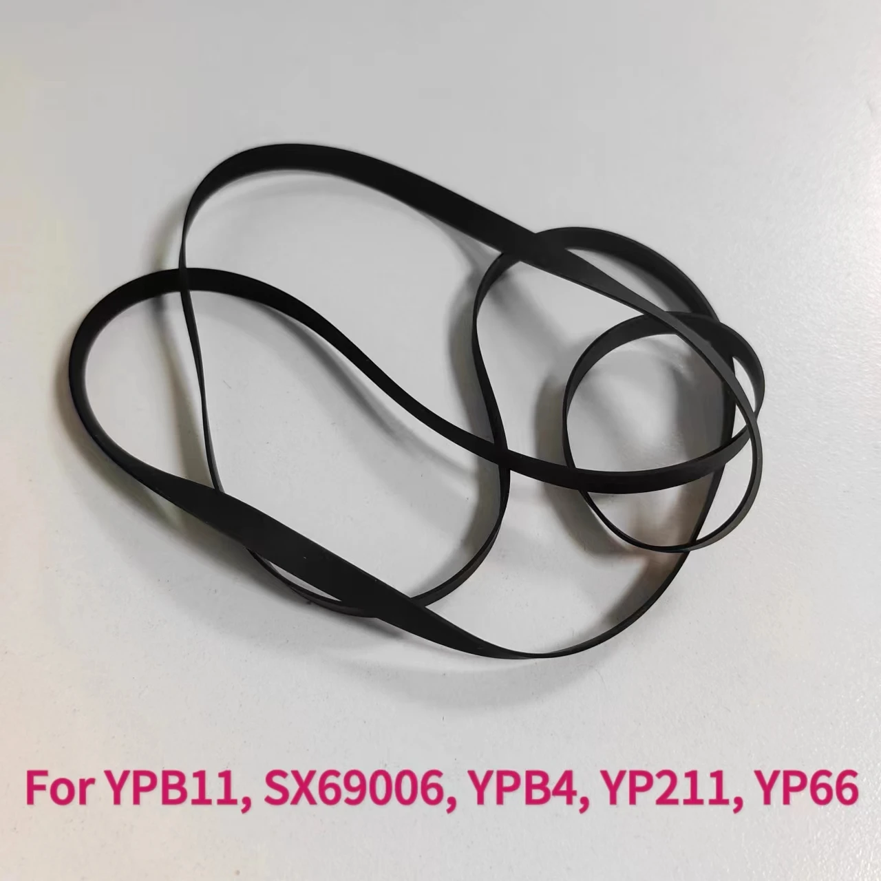 For Yamaha YPB11, SX69006, YPB4, YP211, YP66 Turntable Drive Belt Record Player Black Belt Repair