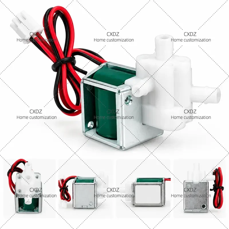 DC12V Normally Closed Miniature Solenoid Water Valve Small Electric Deflation Exhaust Valve for Irrigation System