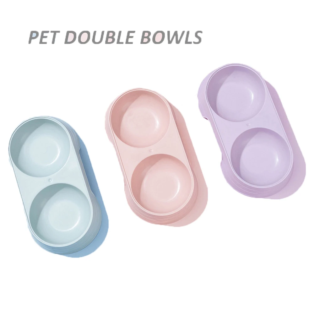 

Dual-Purpose Pet Bowls Cat Bowls Dog Bowls Anti-Slip And Shock-Resistant Pet Feeding Supplies For Drinking Water And Feeding