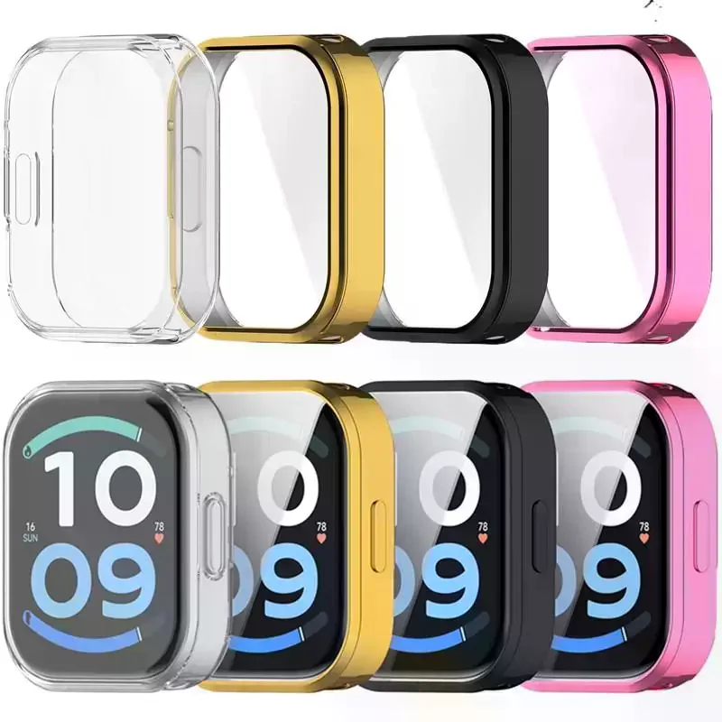 Full TPU Cover For Watch 6 Active Smart Watch Anti-scratch Screen Protector New Bumper Protective Shell Accessories