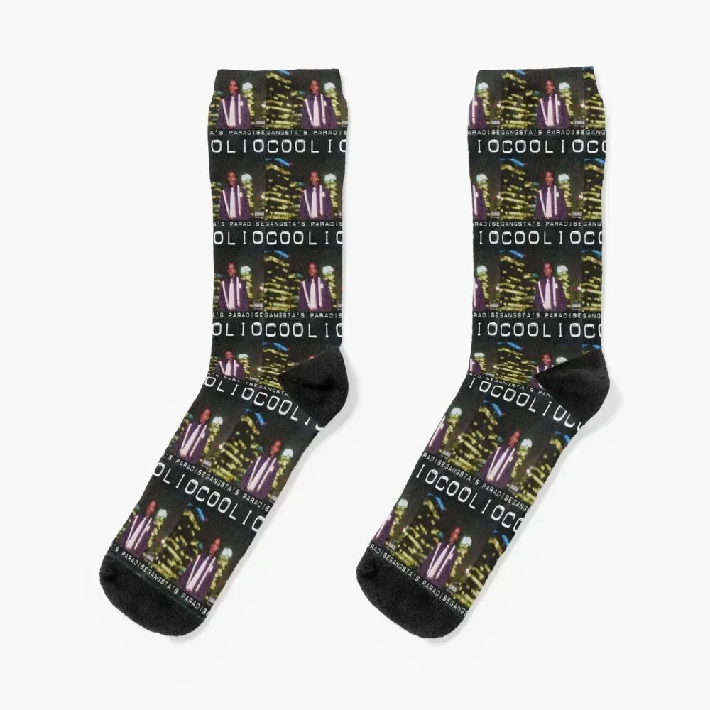 COOLIO - Gangsta's Paradise 90's Rap Socks Sports Argentina Ladies Socks Men's