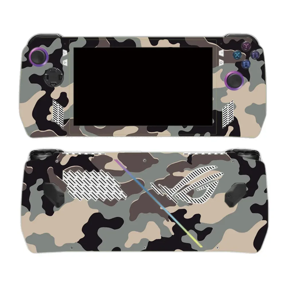 Adesivos capa caso para asus rog aliado console conjunto completo decalque de pele protetora novos designs