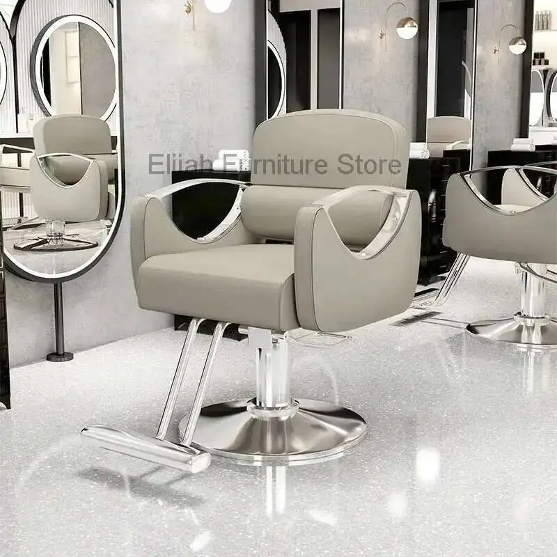

Reclining Barber Chair Shampoo Barbershop Professional Swivel Chair Barberia Manicure Sillon De Barberia Hair Salon Furniture