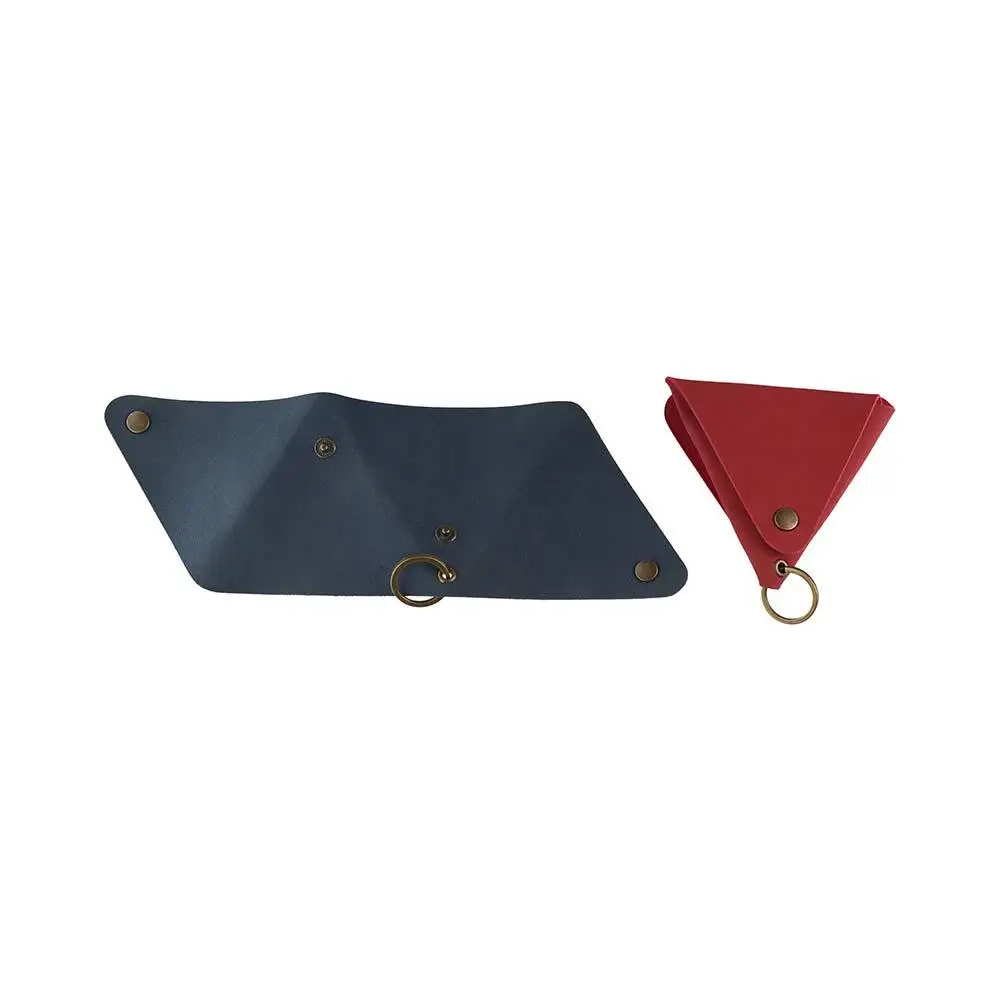 Korean Style PU Leather Coin Purse Wallet Coin Purse Small Item Bag Earphone Storage Bag Key Pouch Card Storage Bag Travel