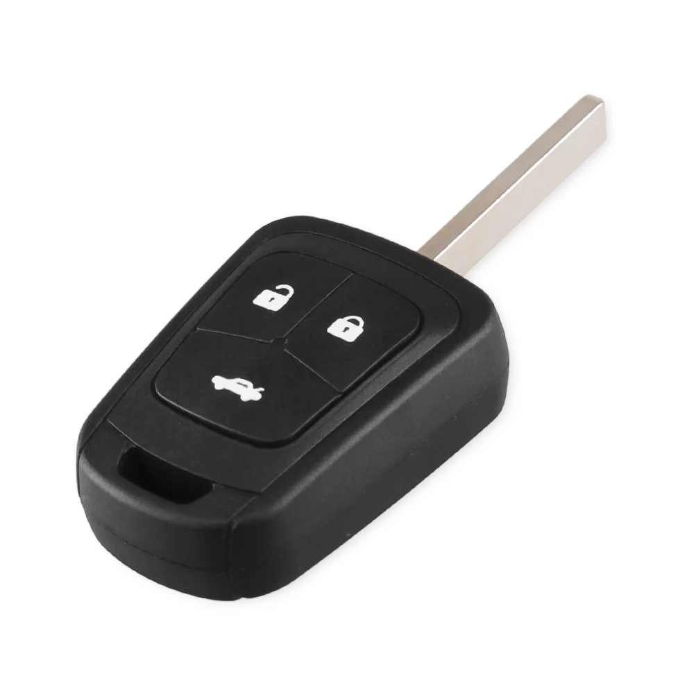 Дистанционный ключ KEYYOU с 2/3 кнопками для Chevrolet Camaro Sonic Cruze Malibu Volt Spark Equinox, чехол для ключа, автомобильные аксессуары