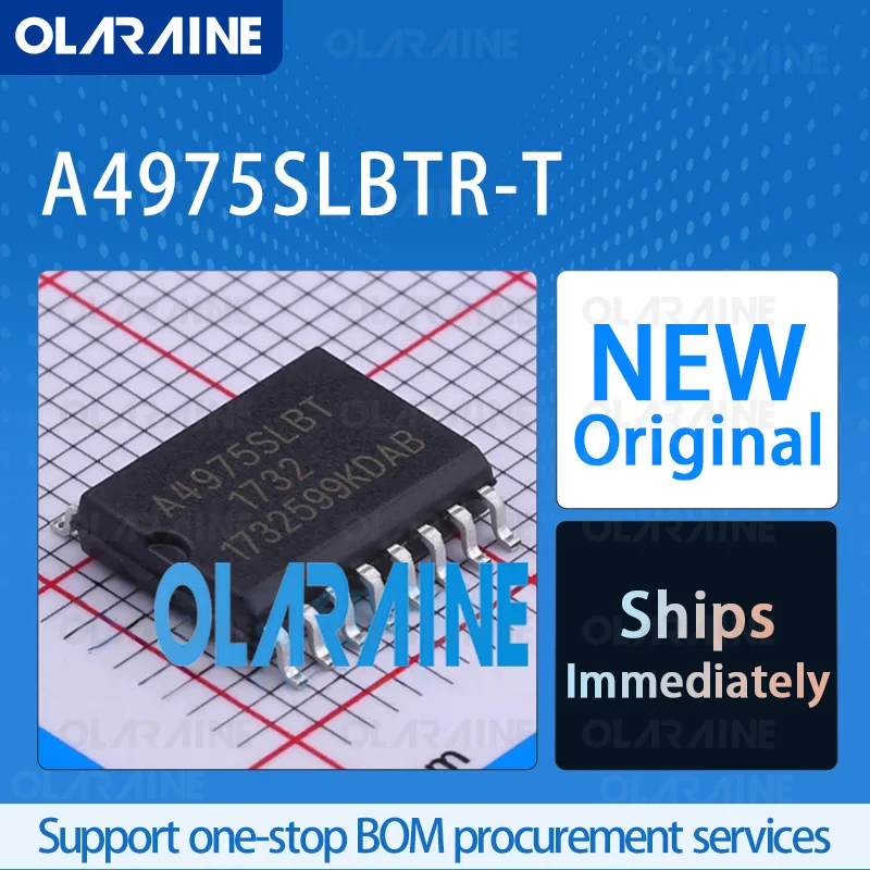 

1/5/10Pcs A4975SLBTR-T SOIC-16 original ic chip Motor/Motion/Ignition Controllers and Drivers RoHS Current 1.5 A