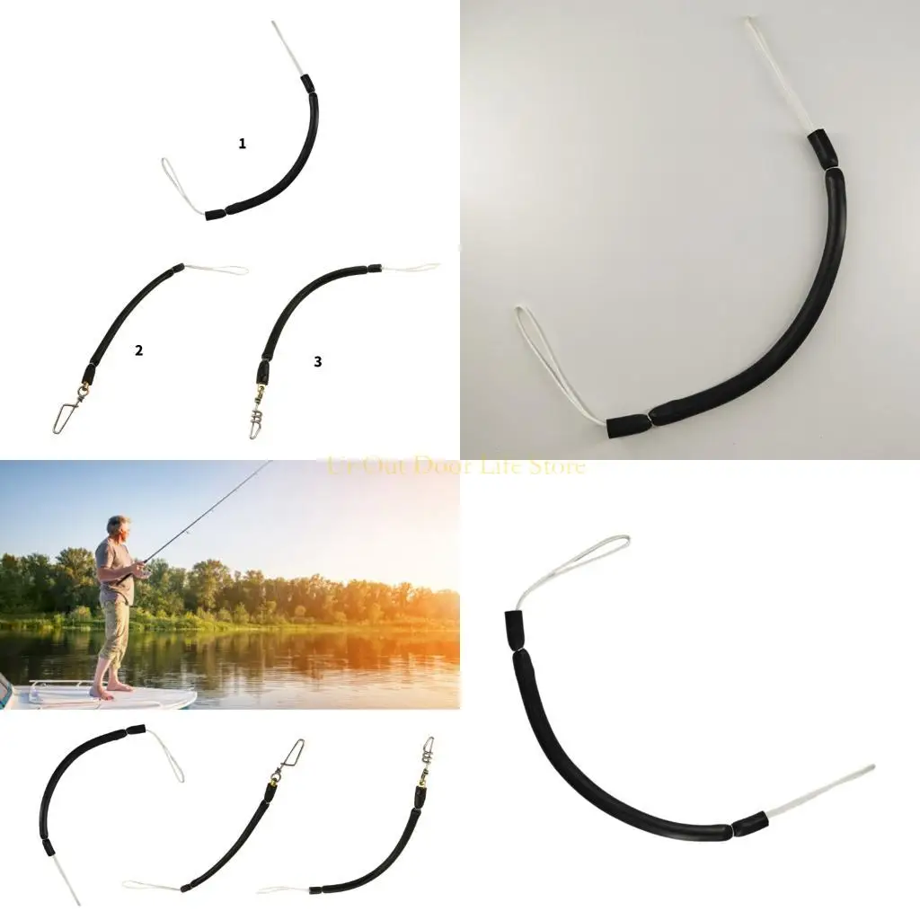 

Шнур для подводной охоты 77 мкФ с застежкой из нержавеющей стали для подводных ружей, безопасная рыбалка, сверхмощный шоккорд