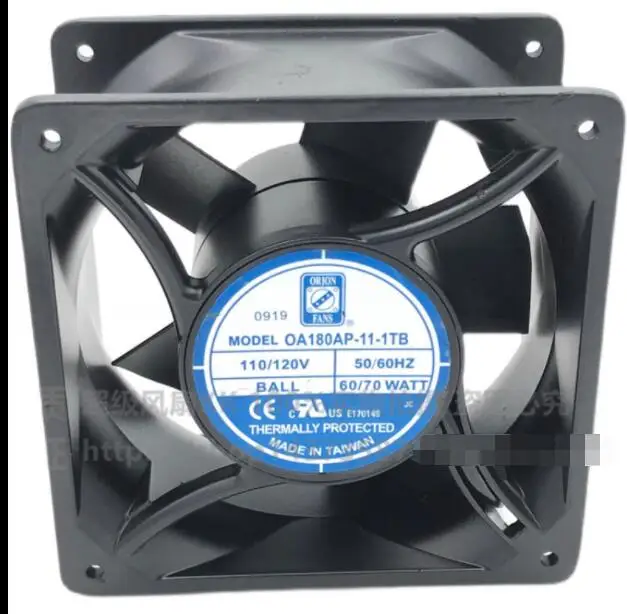 

ORION OA180AP-11-1TB AC 110V/120V 180x180x90mm Server Cooling Fan