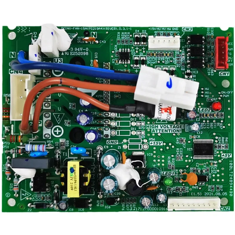 Подходит для модуля вентилятора центрального кондиционера Midea DCINV-FAN-15A PS219A4. D.3 E16108