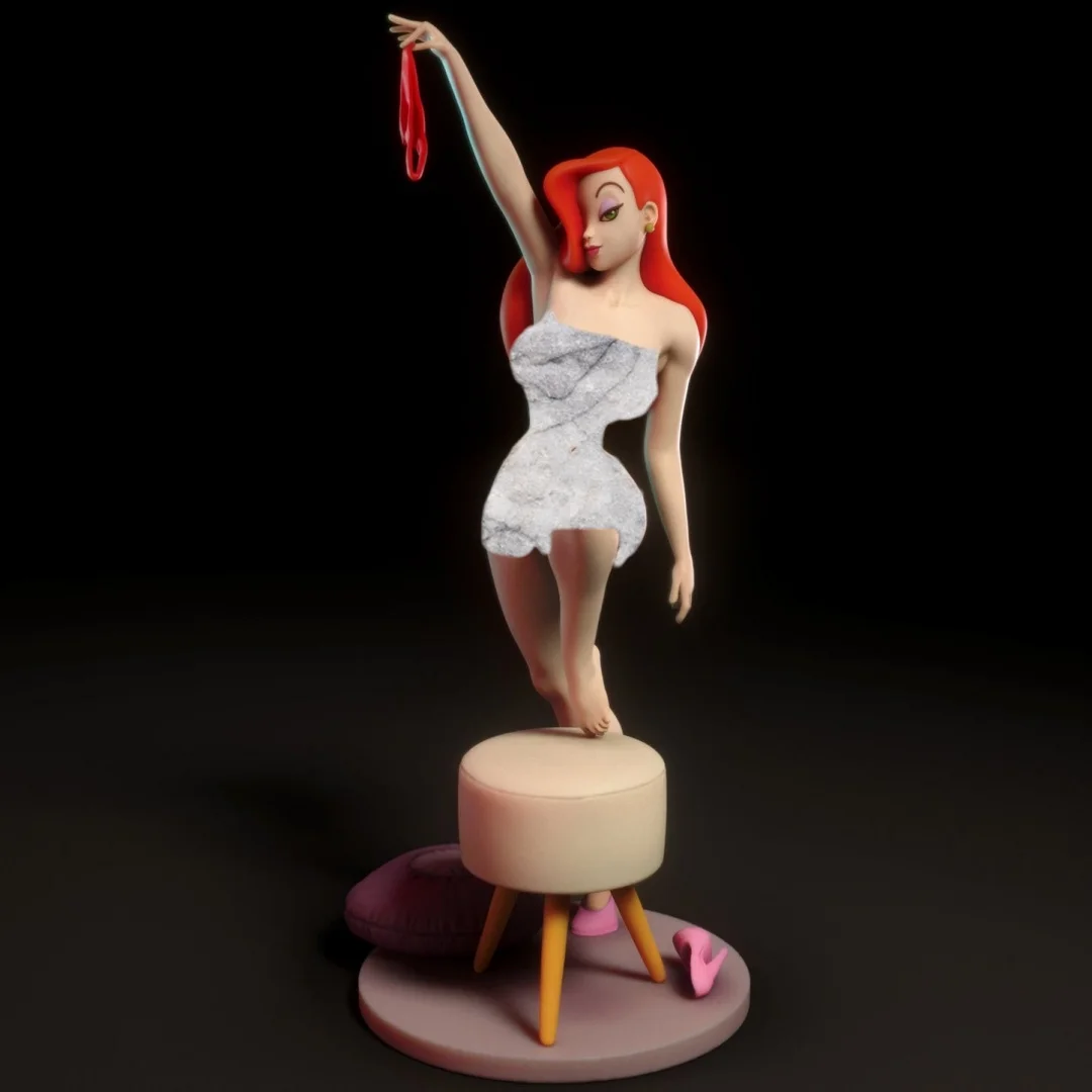

Mischievous Jessica Not dressed Nsfw 1/24 ratio resin model assembly kit unpainted and unassembled sculpture toys