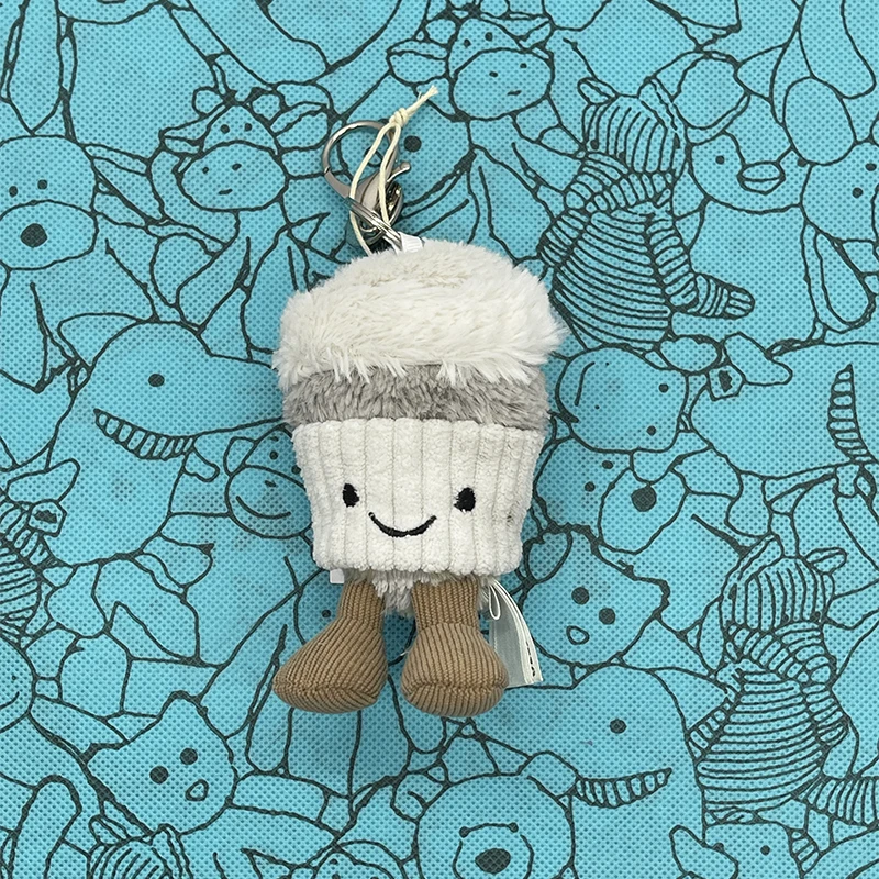 Sky Dragon Marshmallow Plüsch-Schlüsselanhänger, Cherry Golf Serie, Rucksack-Anhänger, Spielzeug, Halloween-Geschenk, weiche, niedliche Charakter-Anhänger – Detail 6