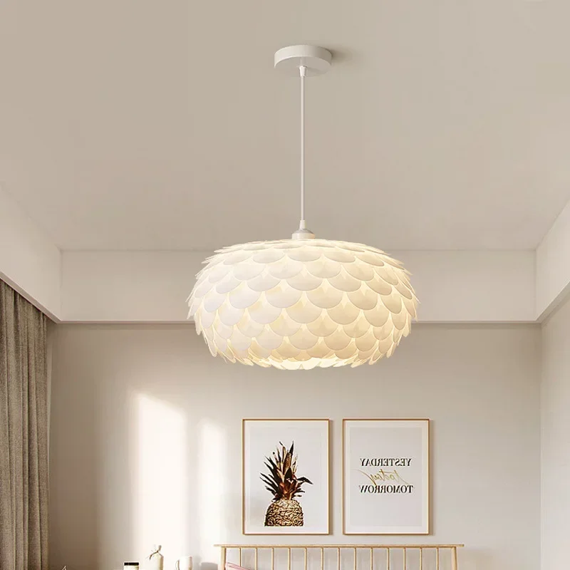 

Modern Extremely Simple Cream Wind Restaurant Bedroom Bedroom Chandelier Children's Room