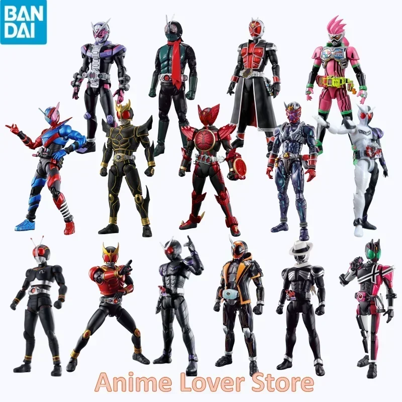 Bandai Original Kamen Rider Figure Rise FRS Assembling Masked Rider Model Anime Action Figures Assembly Model Toys for Kids Gift