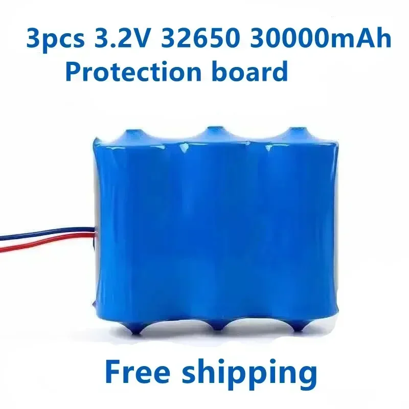 🔋 new solar lamp battery 3.2V large capacity lithium battery solar street lamp floodlight battery with protection panel