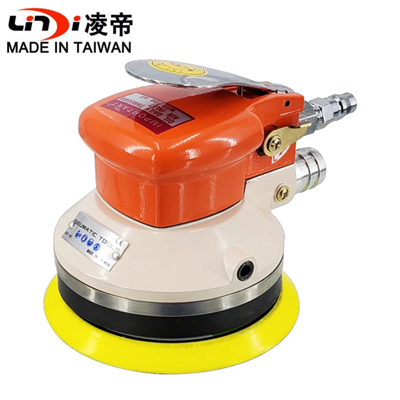 Lingdi CY-311N pneumatic sander rough grinding grinder 5-inch polishing machine heavy 125mm sander Pneumatic tool