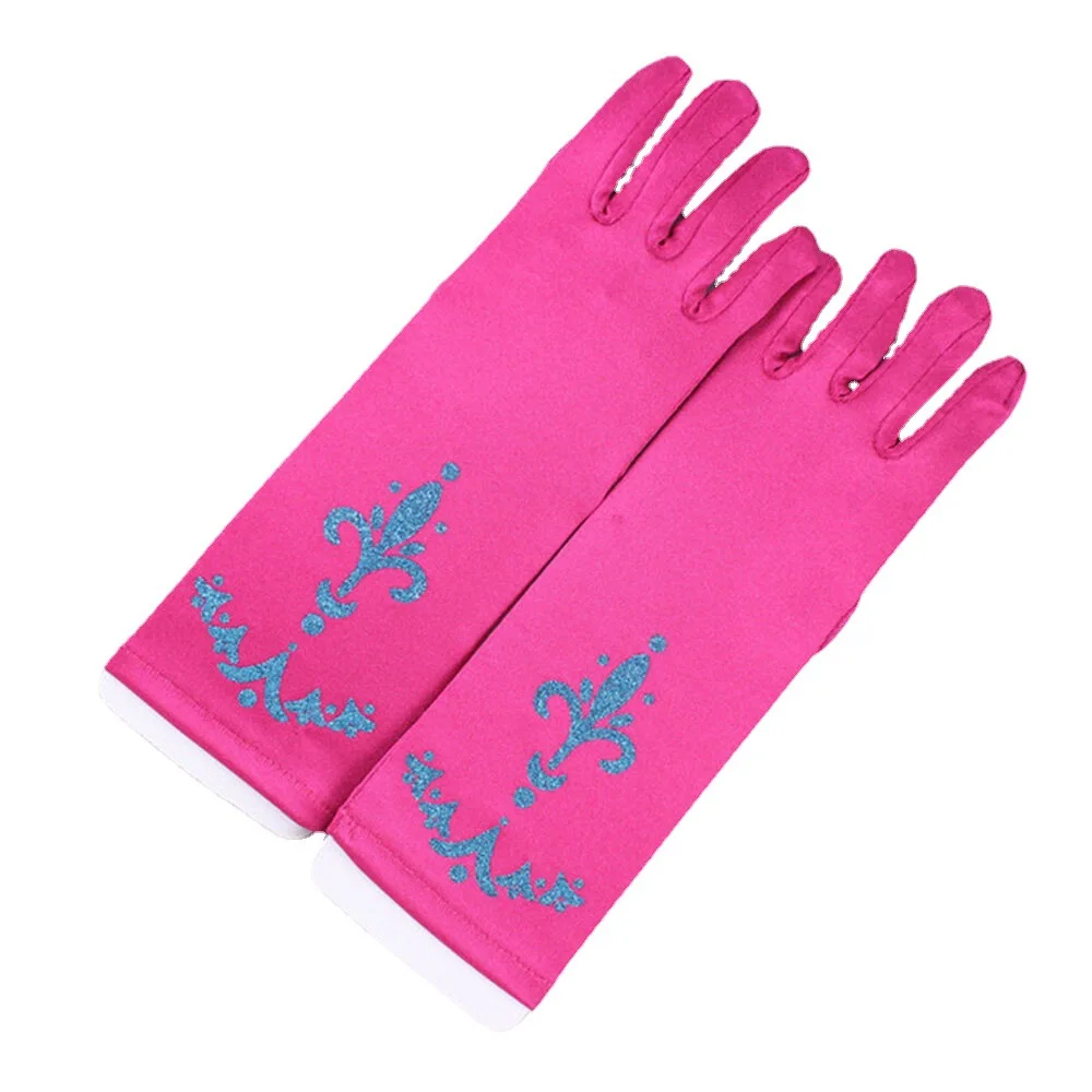 Детские перчатки с принтом Диснея, перчатки «Холодное сердце», королева, Эльза, принцесса Анна, перчатки «Холодное сердце»