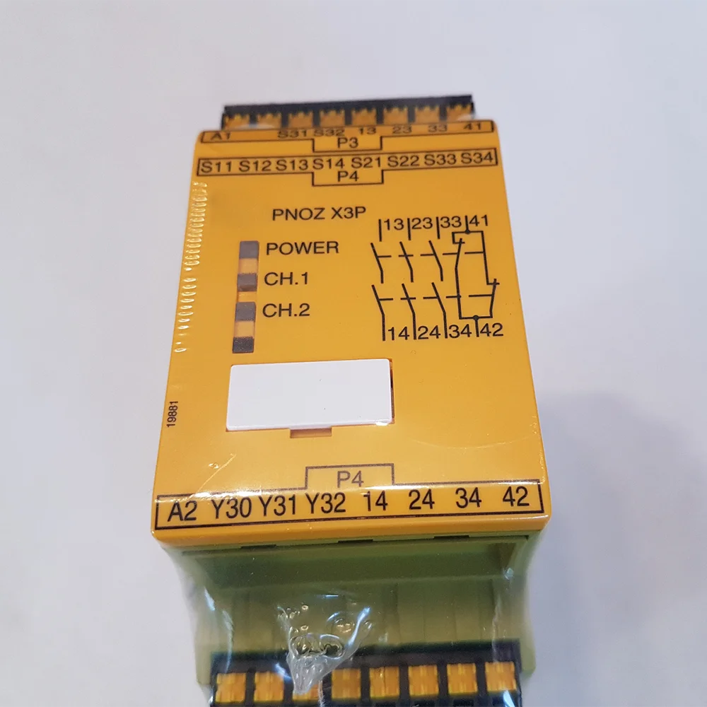 

Brand New For Pilz PNOZ X3P C 24VDC 24VAC 3n/o 1n/c 1so 787310 Safety Relay Control Module