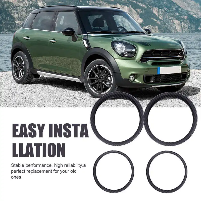 Car Air Vent A/C Outlet Trim Ring Cover For Mini Cooper R54 R56 Clubman R55 Crossover R60