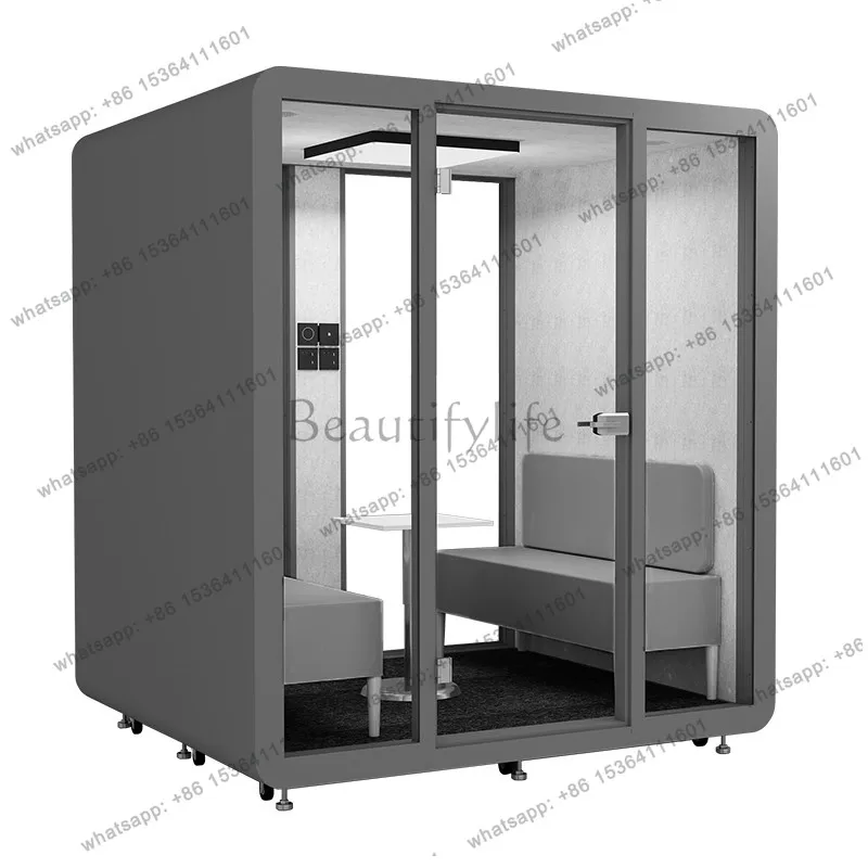 PG -For Sound Proof Pod Room Privacy Soundproof Office Phone Booth Music Studio Booth Vocal Booth&