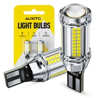 AUXITO 2Pcs T15 W16W Bombillas LED de Luz Trasera 6500K Blancas 906 904 912 921 Luz de Reversa con Lente de Proyector HD Súper Brillante