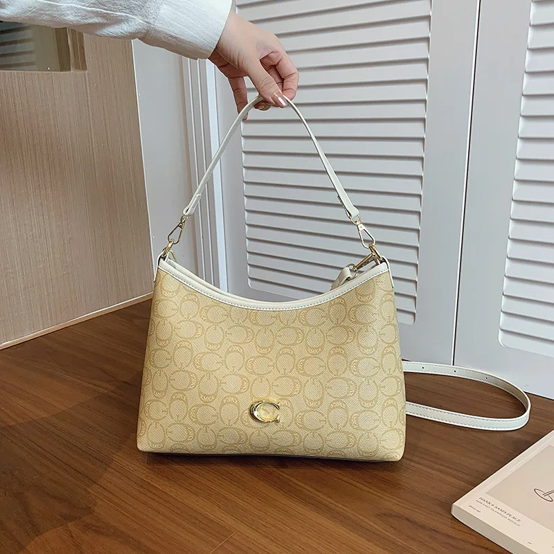 

2025 Fall Crescent Bag - Premium Underarm Tote with Adjustable Strap, Women's Work Commuter Bag, Stylish Crossbody Purse