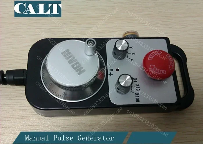 

NEW CALT MPG 6 Axis with Emergency Stop Knob CNC Manual Pulse Generator TM1474-100BSL5