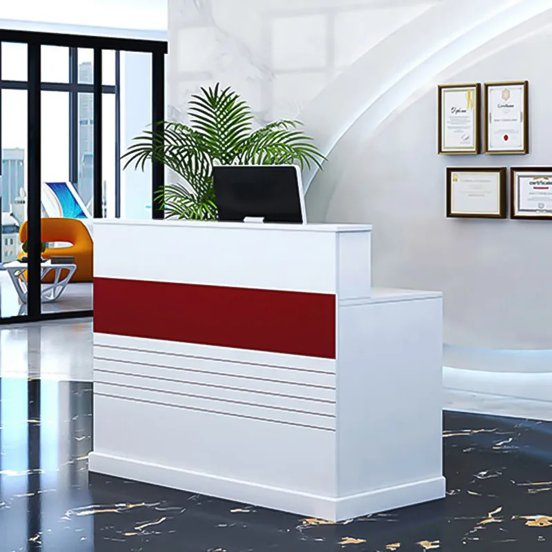 custom.Modern Retail Wooden Boutique Clothes Store Cash Register Reception Desks Cashier Counter