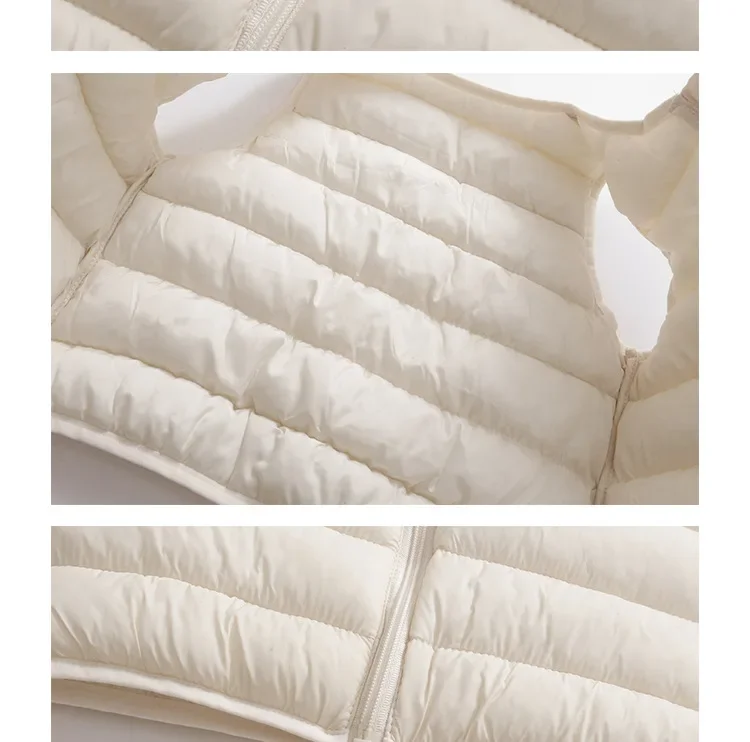 Leichte Baumwollweste für Babys, Herbst- und Wintermodell, warmes, ärmelloses Oberteil für Mädchen und Jungen, Freizeitweste für Kinder, ärmelloses, gefüttertes Innenfutter. – Detail 15