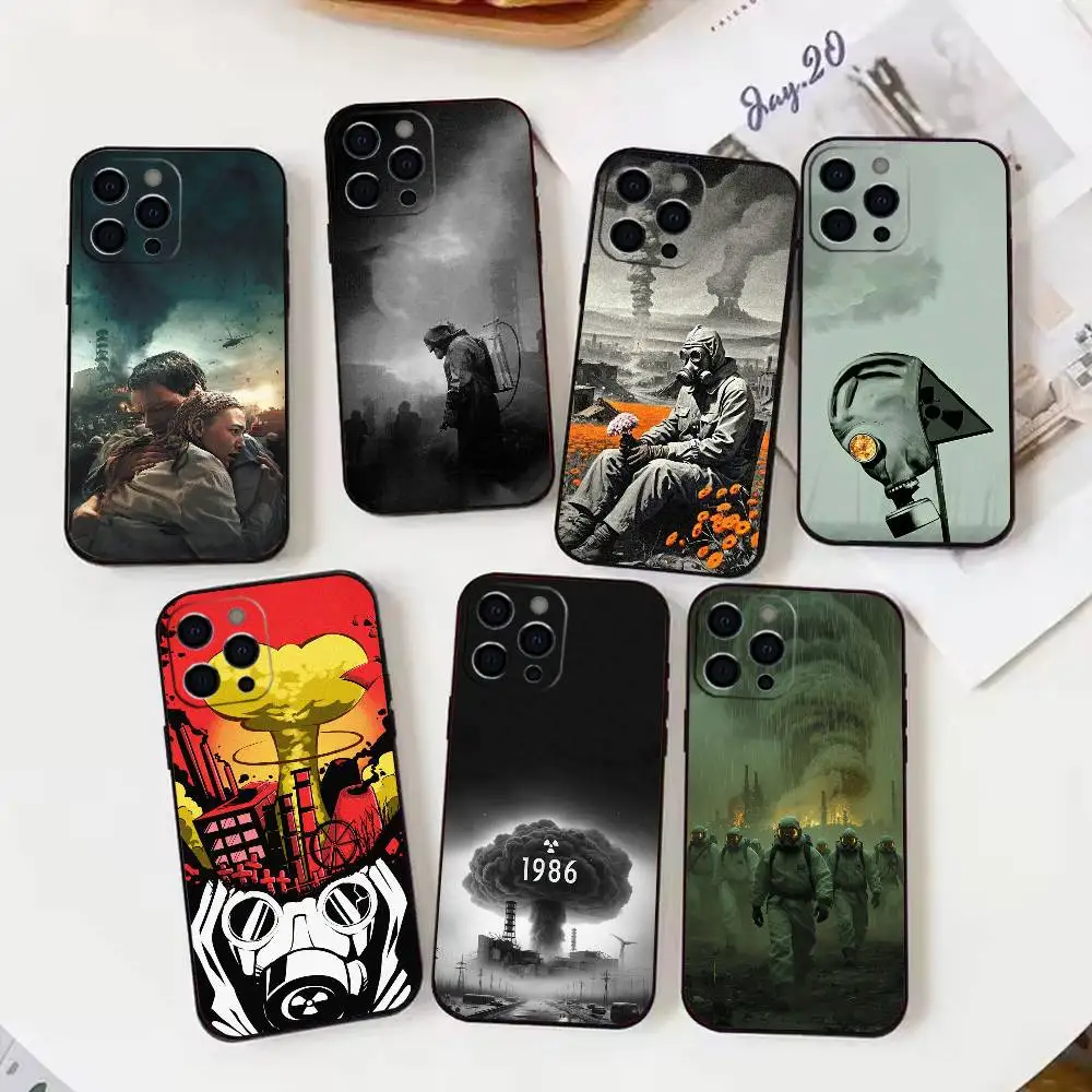 

Movie Chernobyl Abyss Phone Case For iPhone 17,16,15,14,13,12,11 Plus,Pro Max,XS,Soft Silicone Black Cover