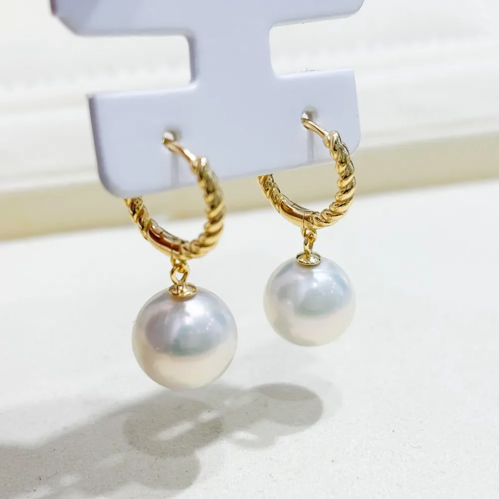 

Gold-Plated Pearl Beads Stud Earrings Setting Base Diy Jewelry Making Findings&Components No Pearl E108