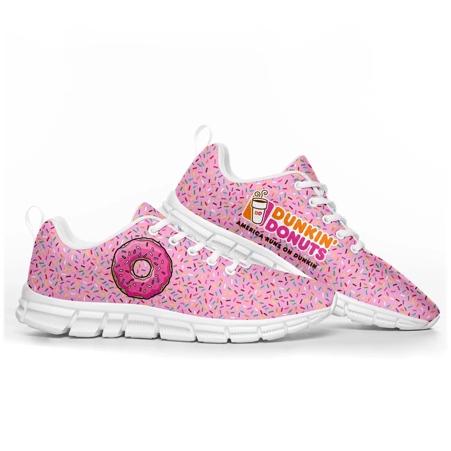 

Dunkin' Deez Nuts Drink Sports Shoes Mens Womens Teenager Kids Children Customized Sneakers Tailor-Made Shoe High Quality Couple