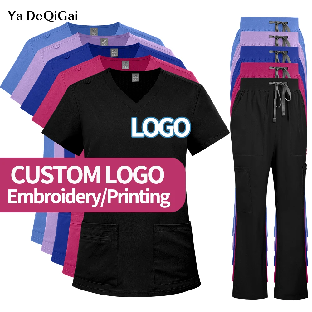 uniformes-medicos-de-trabalho-conjunto-de-blusa-e-calcas-para-mulheres-roupas-para-clinicas-dentarias-traje-cirurgico-personalizado-com-logo