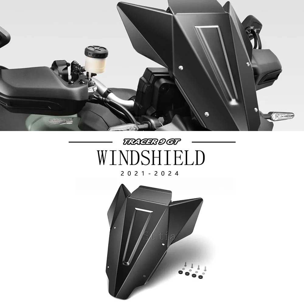 

Аксессуары для мотоциклов, лобовое стекло, алюминиевый ветрозащитный экран для YAMAHA TRACER 9 GT TRACER 9 2021-2024
