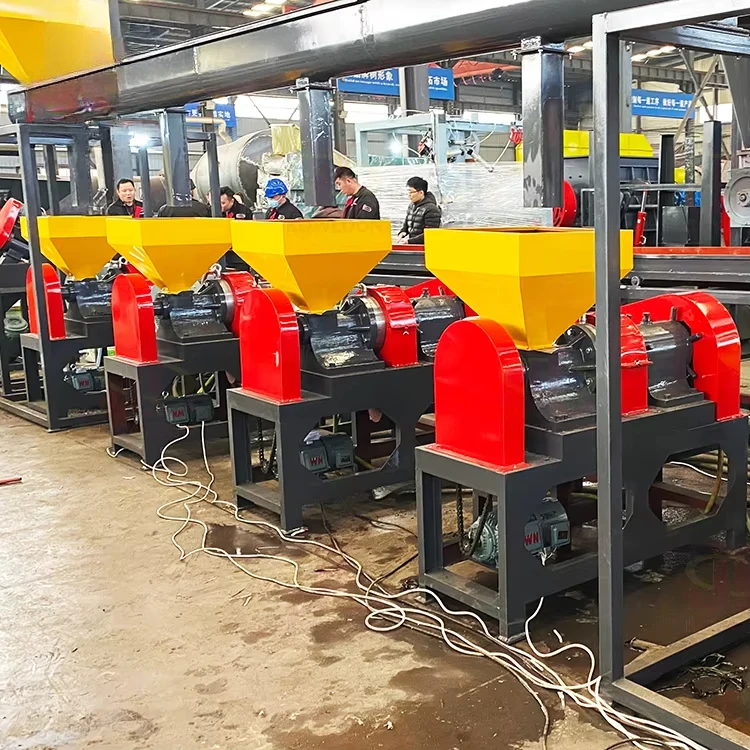 Machine de recyclage de poudre de pneu de déchets d'usine de meulage en caoutchouc fin d'équipement certifié d'ISO de la CE