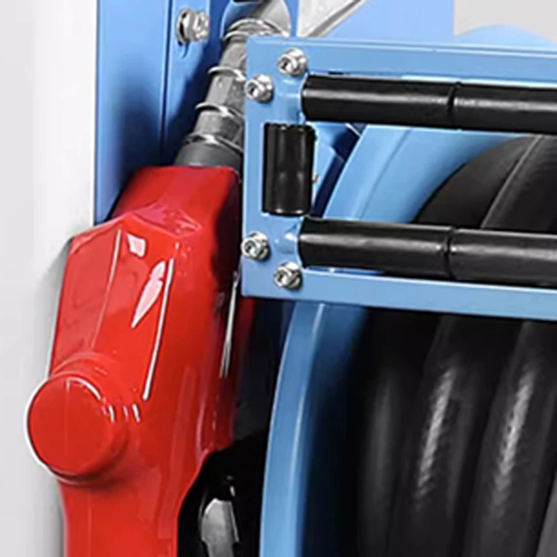 Vehicle-mounted 12V/24V/220V high-flow silent diesel gasoline explosion-proof reel refueling machine automatic oil pump