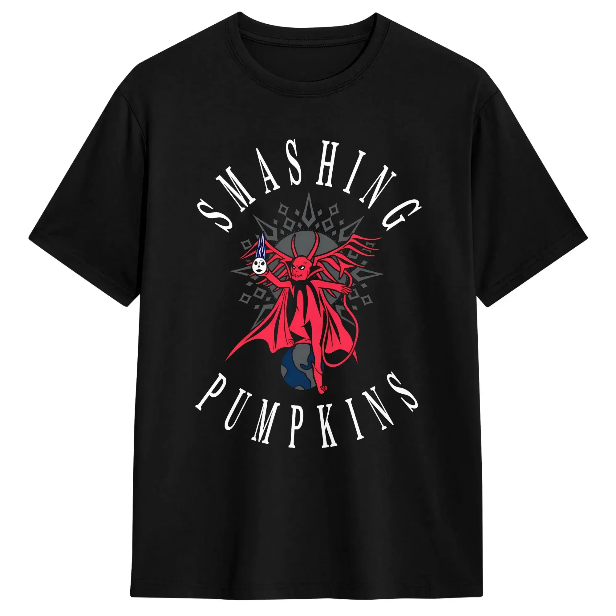 The Smashing Pumpkins T Shirt Summer  Leisure T Shirts Male 100 Cotton O Neck 4XL 5XL 6XL Top Tees Short Sleeve Vintage Tshirt