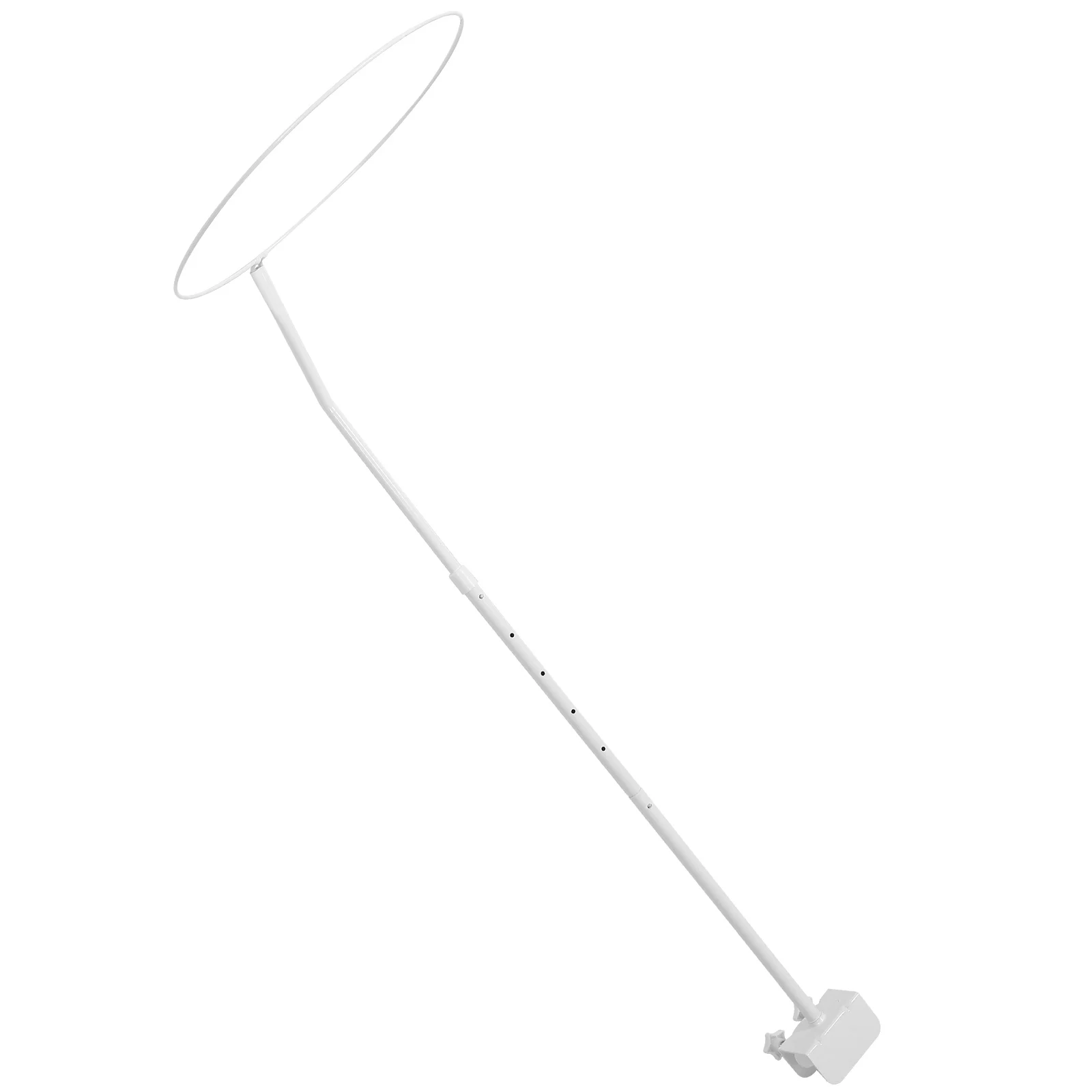 

Mosquito Net Stand Double Clamp Holder for Baby Cribs Metal Bracket Newborn Bed Canopy Support Easy Install Gifts