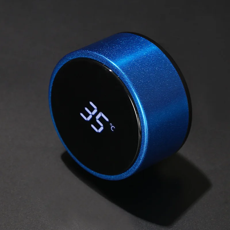 Wholesale  SUS 304 Stainless Steel Led Temperature Display Vacuum Insulated Smart  with Tea Infuser