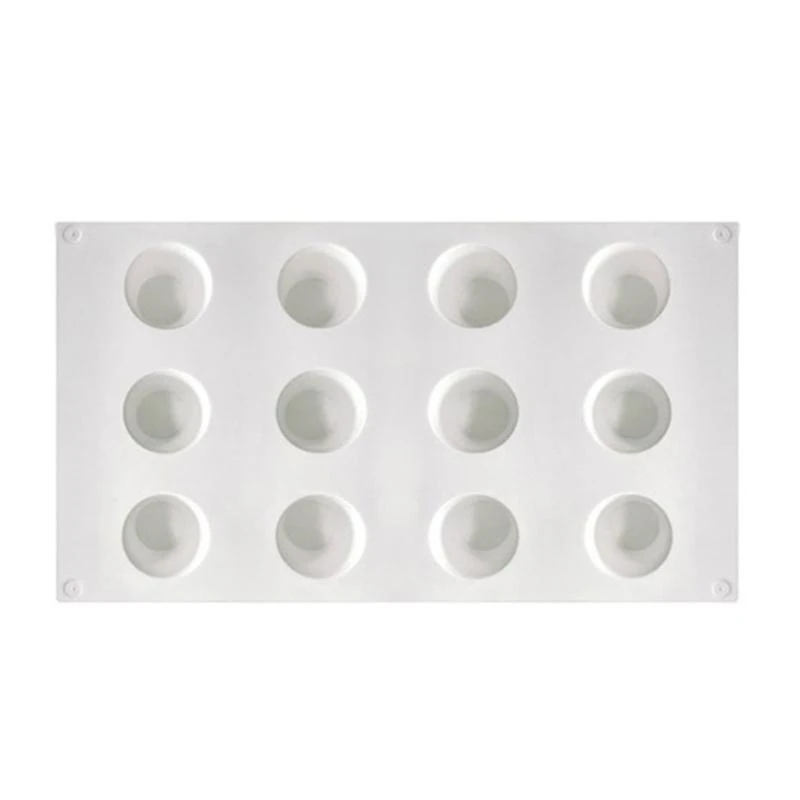 

Set of 2 Silicone Mold for Mousse Cake Flexible Dessert Bakewares Cooking Decorating Tool Cupcake Dessert Baking Tray