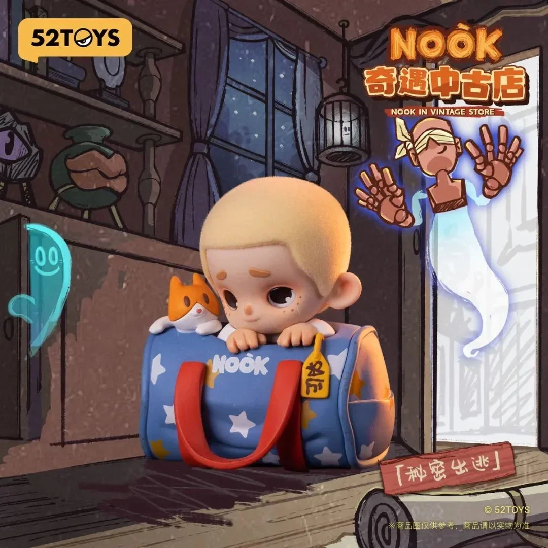 

52TOYS NOOK IN VINTAGE STORE Series Blind Box Toys Kawaii Anime Action Figure Caixa Caja Surprise Mystery Box Dolls Girls Gift