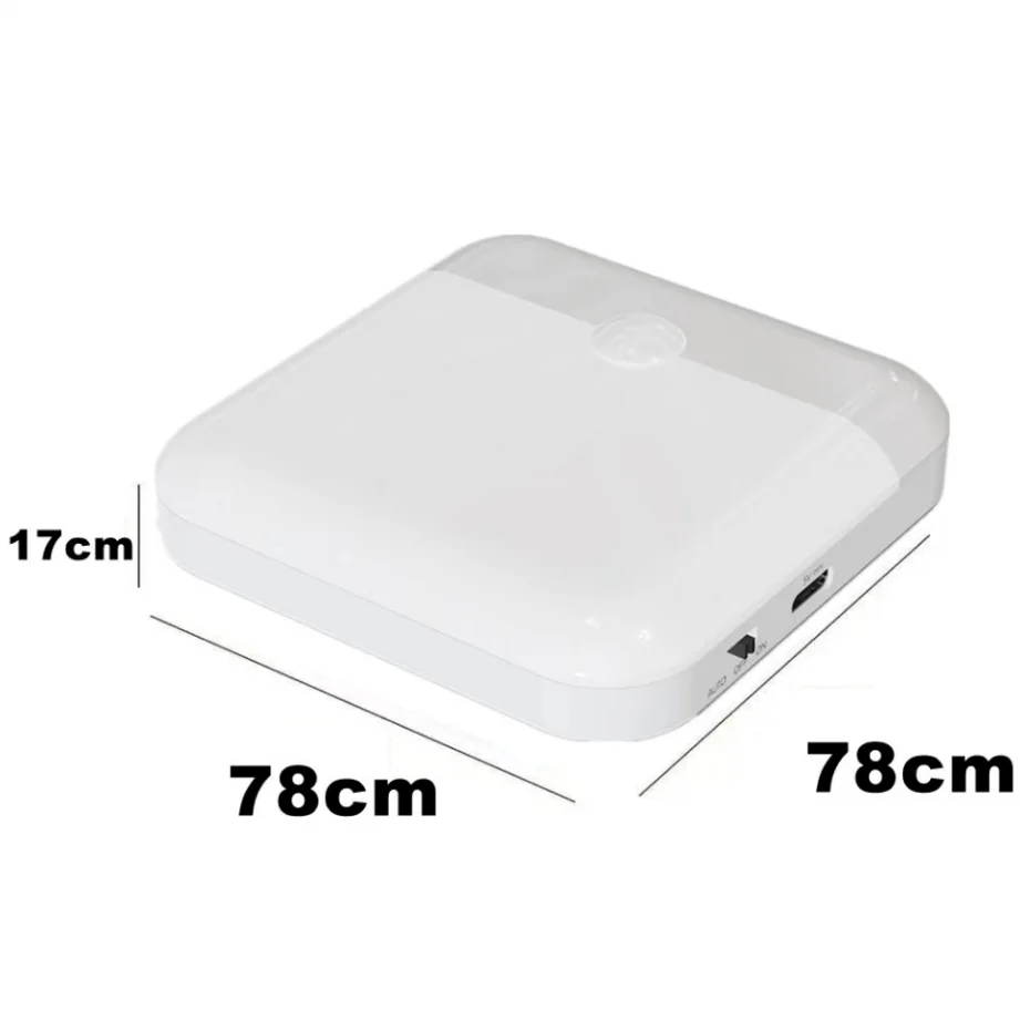 Wireless Smart Motion Sensor Night Lamp With switch Bedroom Decor Magnetic Children's Gift Decoration White Led Night Light