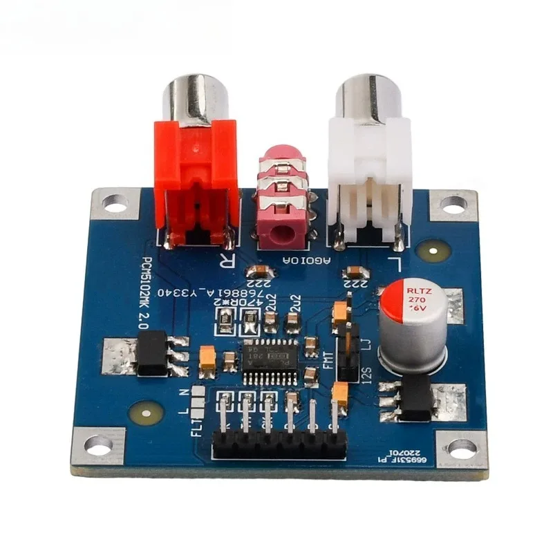 Applicable to PCM5102/PCM5102A DAC decoder I2S input 32bit with 3.5 interface headphone output